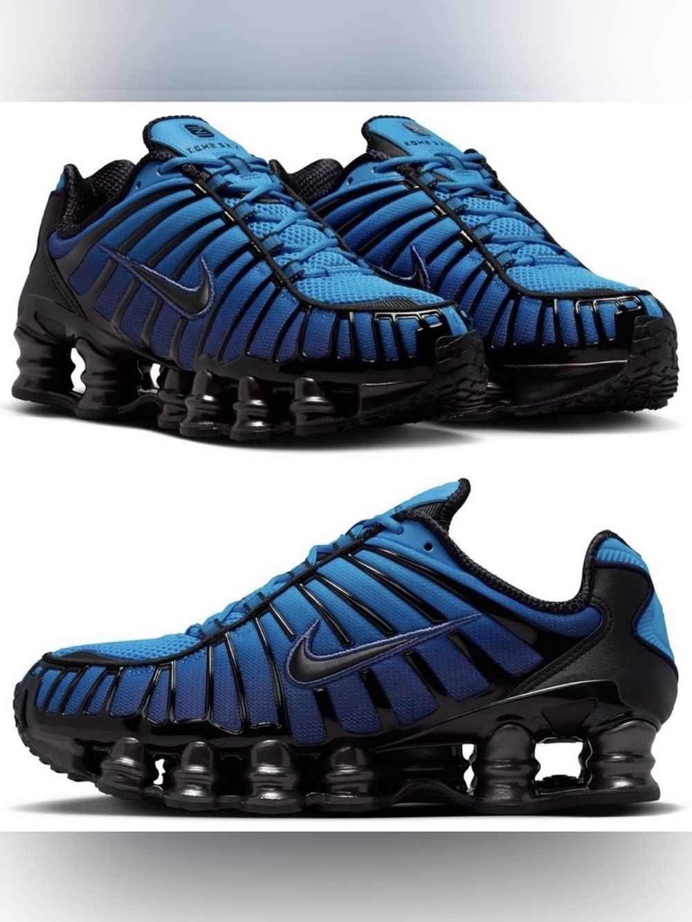 Nike Shox TL Fade a Blue Hero Imperial Purple IH1336-401 Size
7.5NEW